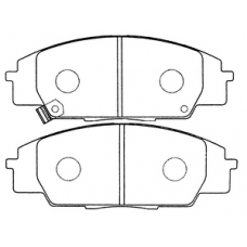 PN-8423 JNBK Колодки тормозные
