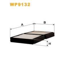 WP9132 WIX Фильтр, воздух во внутренном пространстве