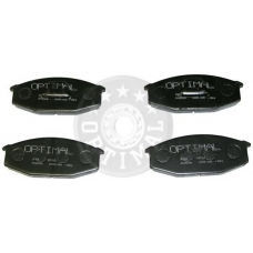 9530 OPTIMAL Комплект тормозных колодок, дисковый тормоз