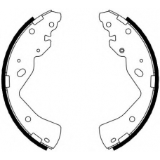 FSB4079 FERODO Комплект тормозных колодок