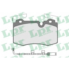 05P1556A LPR Комплект тормозных колодок, дисковый тормоз