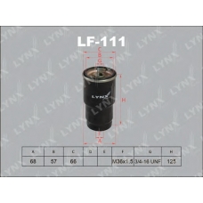 LF-111 LYNX Фильтр топливный