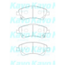 BP-9128 KAVO PARTS Комплект тормозных колодок, дисковый тормоз