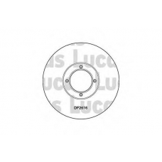 DF2616 TRW Тормозной диск