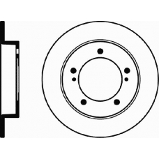 MDC419 MINTEX Тормозной диск
