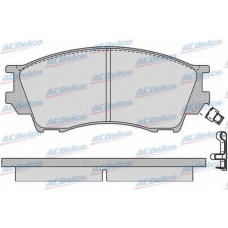 AC0581019D AC Delco Комплект тормозных колодок, дисковый тормоз
