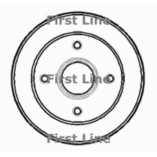 FBR731 FIRST LINE Тормозной барабан
