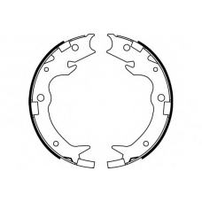 S801 SIMER Комплект тормозных колодок