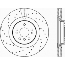 BDRS2294.25 OPEN PARTS Тормозной диск