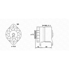 943356937010 MAGNETI MARELLI Генератор