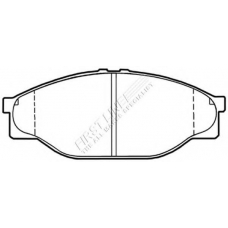 FBP3168 FIRST LINE Комплект тормозных колодок, дисковый тормоз