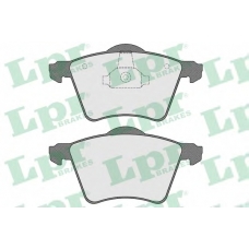 05P1525 LPR Комплект тормозных колодок, дисковый тормоз