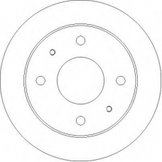 DF4132 TRW Тормозной диск