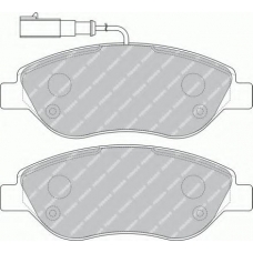 FDB1468 FERODO Комплект тормозных колодок, дисковый тормоз