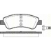 8110 28029 TRISCAN Комплект тормозных колодок, дисковый тормоз