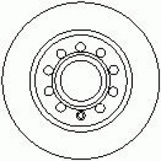 6649 00 KAWE Тормозной диск