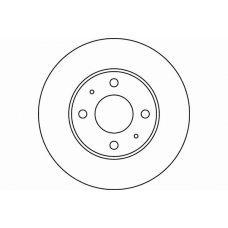 MDC1570 MINTEX Тормозной диск