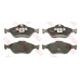 GDB1419 TRW Комплект тормозных колодок, дисковый тормоз