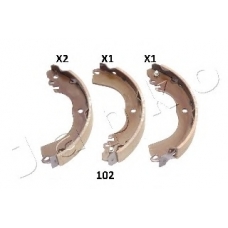 55102 JAPKO Комплект тормозных колодок