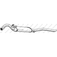 279-419 BOSAL Глушитель выхлопных газов конечный