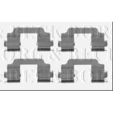 BBK1278 BORG & BECK Комплектующие, колодки дискового тормоза