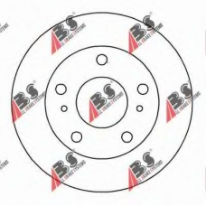 16497 ABS Тормозной диск