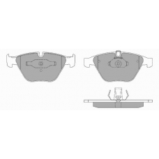 925.1 SIMER Комплект тормозных колодок, дисковый тормоз
