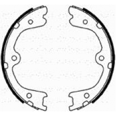 153-298 CIFAM Комплект тормозных колодок, стояночная тормозная с