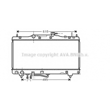 TO2260 Prasco Радиатор, охлаждение двигателя