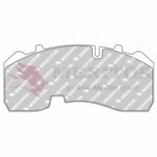 MDP1678 MERITOR Комплект тормозных колодок, дисковый тормоз