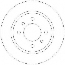 AC2362D AC Delco Тормозной диск