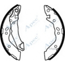 SHU590 APEC Тормозные колодки