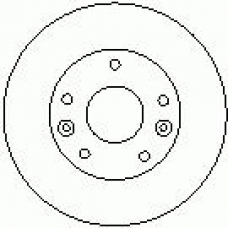 6885 10 KAWE Тормозной диск