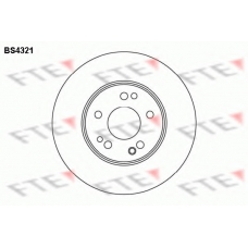 BS4321 FTE Тормозной диск