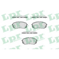 05P1689 LPR Комплект тормозных колодок, дисковый тормоз