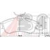 36740 OE ABS Комплект тормозных колодок, дисковый тормоз