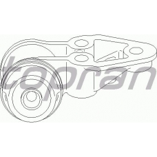 109 872 TOPRAN Втулка, балка моста