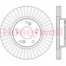 562457B BENDIX Тормозной диск