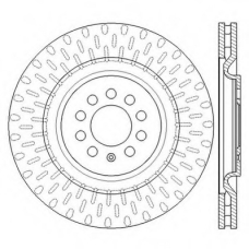 562597JC JURID Тормозной диск