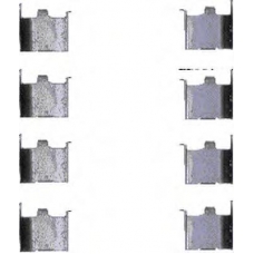 MBA1132 MINTEX Комплектующие, колодки дискового тормоза