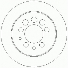 D2059 ROULUNDS Тормозной диск
