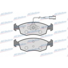 AC0581653D AC Delco Комплект тормозных колодок, дисковый тормоз