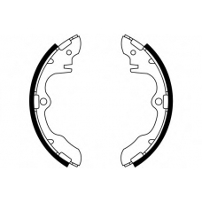 S873 SIMER Комплект тормозных колодок