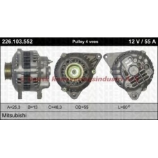 20-226-103-552 TRISCAN Генератор