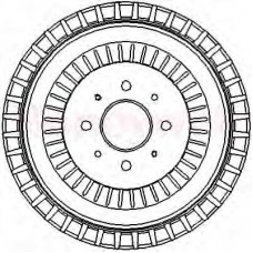 329013B BENDIX Тормозной барабан