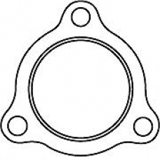 83 15 7129 HJS Прокладка, труба выхлопного газа