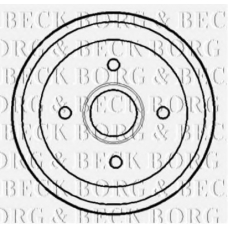 BBR7116 BORG & BECK Тормозной барабан
