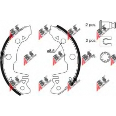 8304 ABS Комплект тормозных колодок