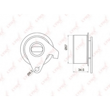 PB1033 LYNX Ролик натяжной