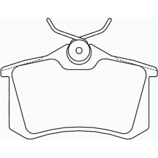 MDK0039 MINTEX Комплект тормозов, дисковый тормозной механизм